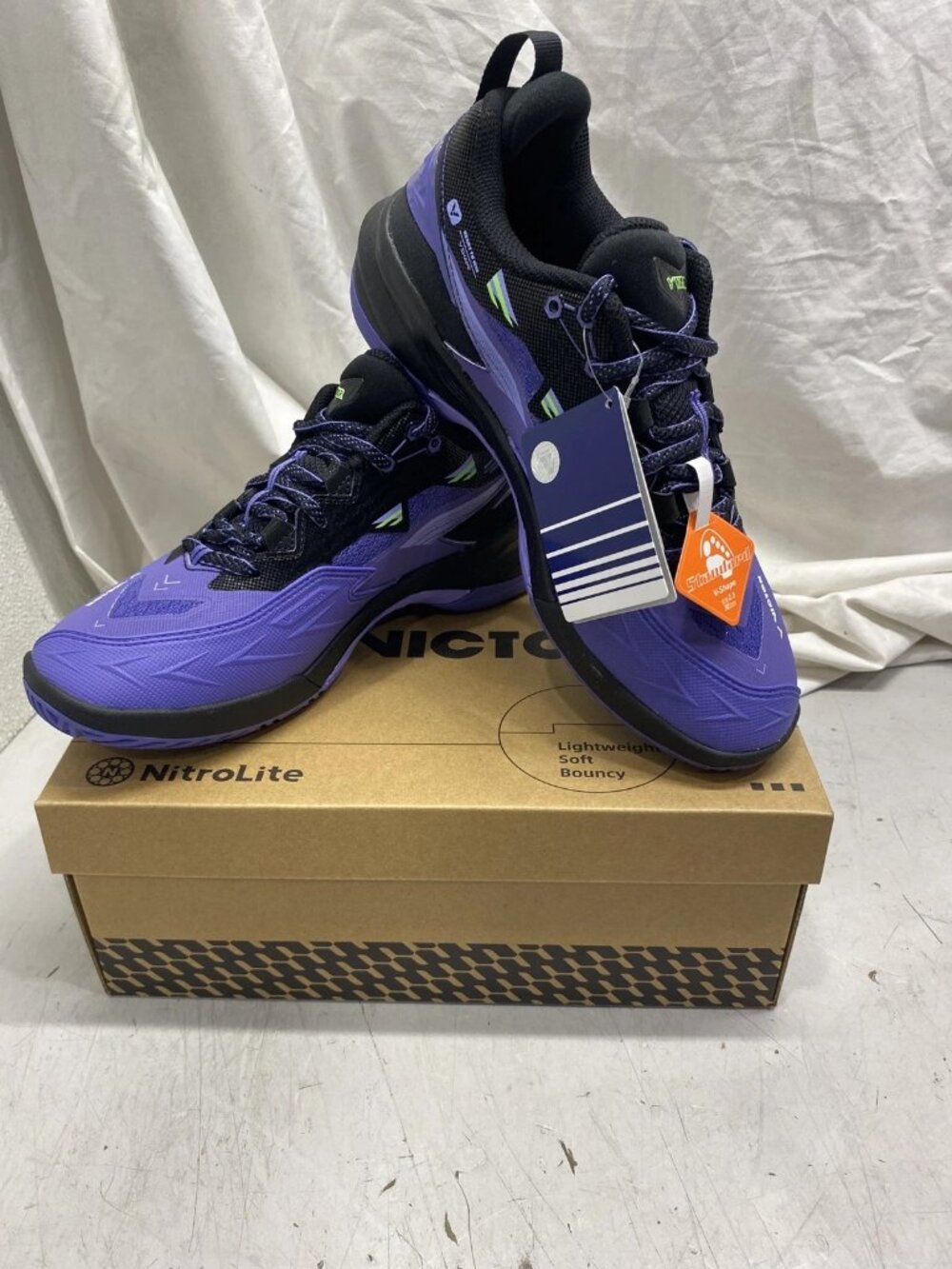 VICTOR C90Nitorlite Badminton Shoe Purple/Black US M7.5